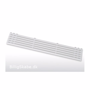 Ventilationsrist. 60 x 10cm. Aluminium