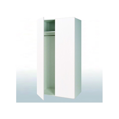 B�jleskab: b: 80 cm. med 2 l�ger