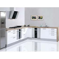 2. Hvid H�jglans. Billige K�kkenskabe Hvid h�jglans fronter. Billigt Dansk K�kken.