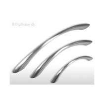 Buet greb 128mm, b�rstet st�l
