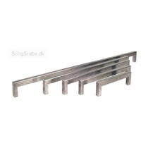 Greb, 128mm, Rustfrit st�l, kantet