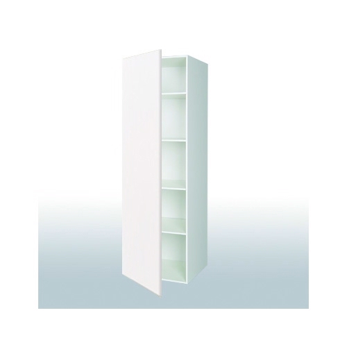 Hyldeskab: b: 40 cm. med 1 l�ge