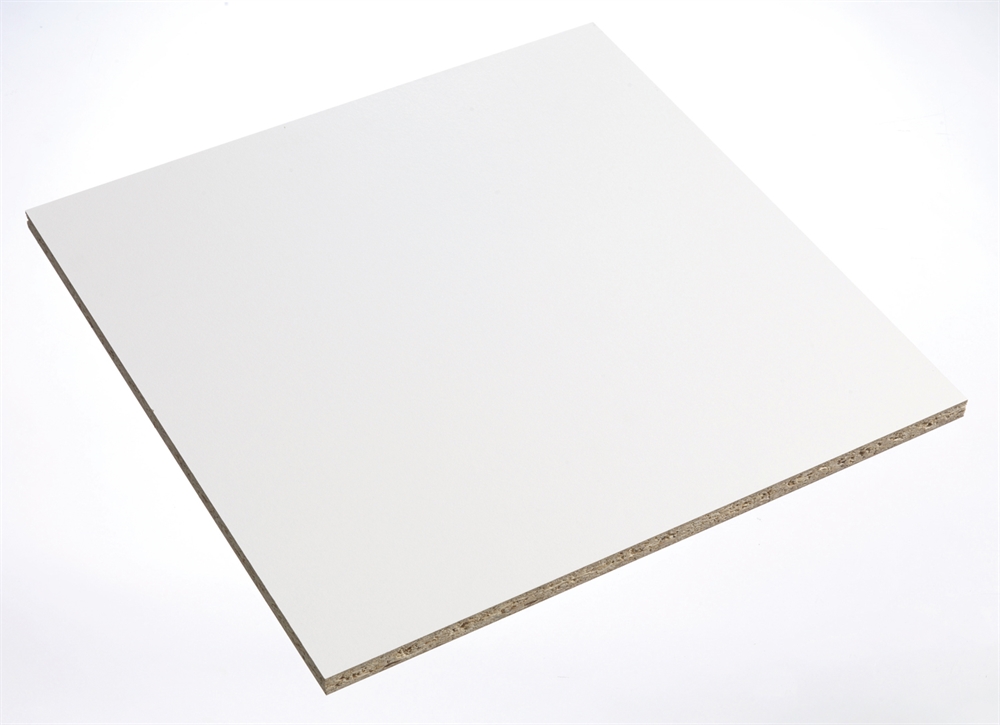 Anslagsliste 280 x 10 x 1,9 cm - Hvid Struktur med faste mål