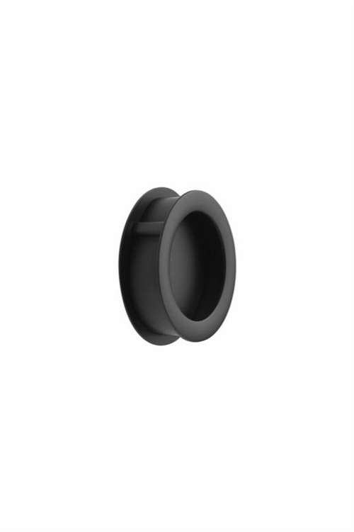 Furnipart - Tub round - Greb i Mat Sort CC52,5mm L65mm H18,7mm Ø65mm