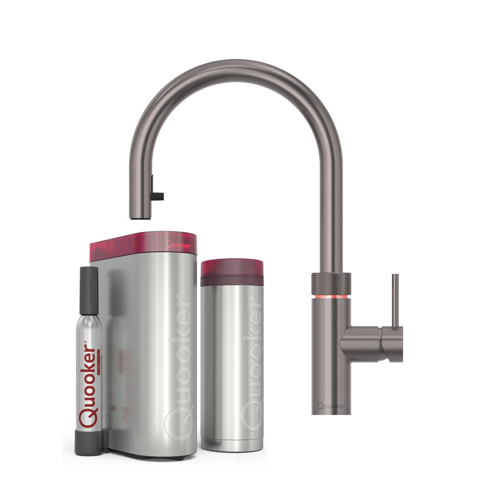 Billede af Quooker Flex inkl. PRO3 & CUBE - Gun Metal