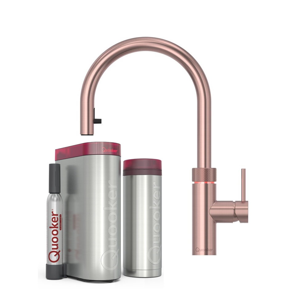 Billede af Quooker Flex inkl. PRO3 & CUBE - Rose Copper