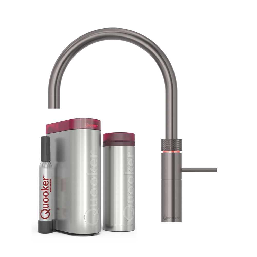 Billede af Quooker Fusion Round inkl. PRO3 & CUBE - Gun Metal