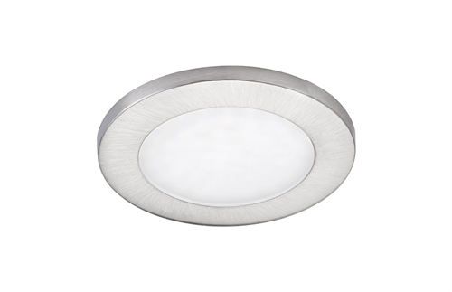 LED SPOT LEK Ø55mm spot, D-Motion, 2W 24V, stål look