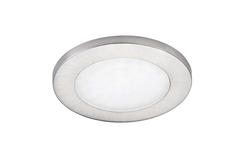 LED SPOT LEK Ø55mm spot, D-Motion, 2W 24V, stål look