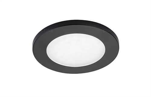 LED SPOT LEK Ø55mm spot, D-Motion, 2W 24V, Sort
