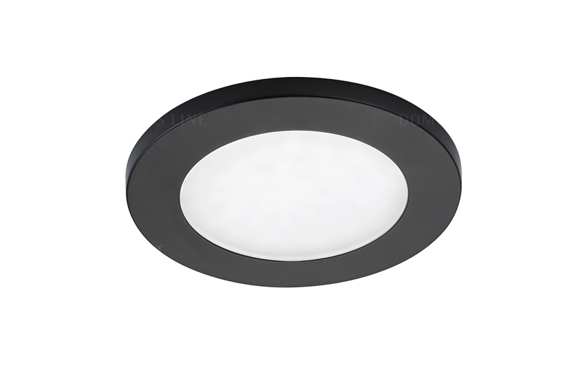LED SPOT LEK Ø55mm spot, D-Motion, 2W 24V, Sort