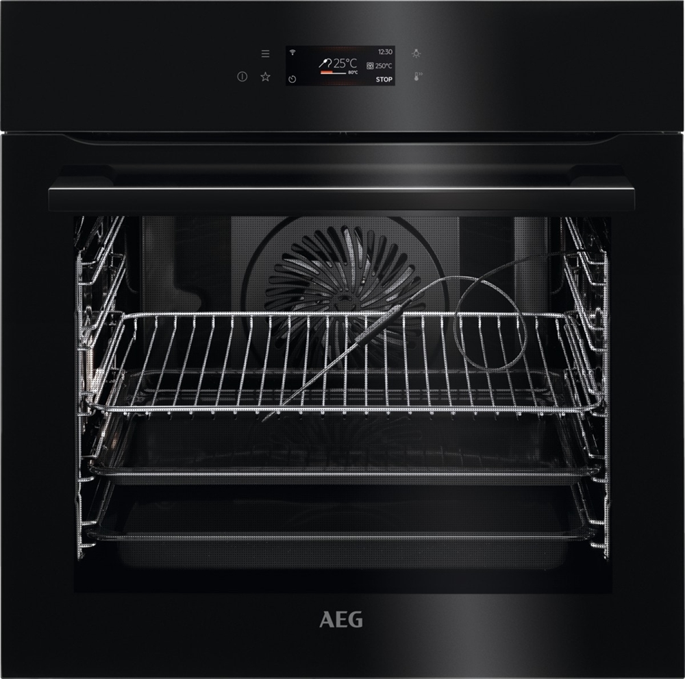 Indbygningsovn med Pyrolyse - AssistedCooking - AEG 8000 - BKB8P0B0