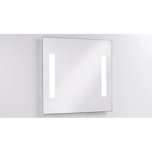 Bad spejl med lys 80 x 85cm BxH
