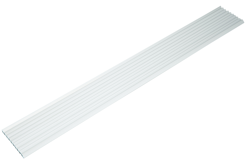 Multi-Living Ventilationsrist. 59,6 x 10,1 cm. Aluminium