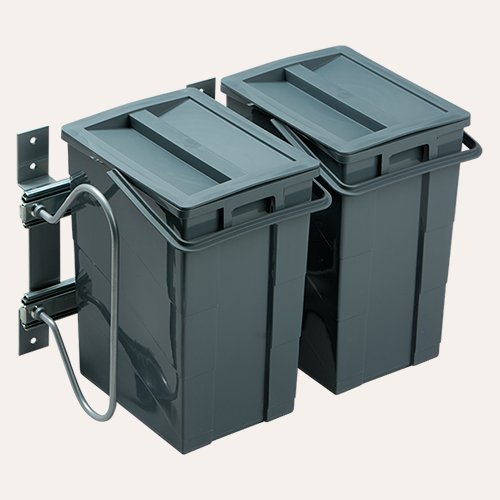 Multi-Living Affaldsspandesystem - dobbelt kr. 858,56,-