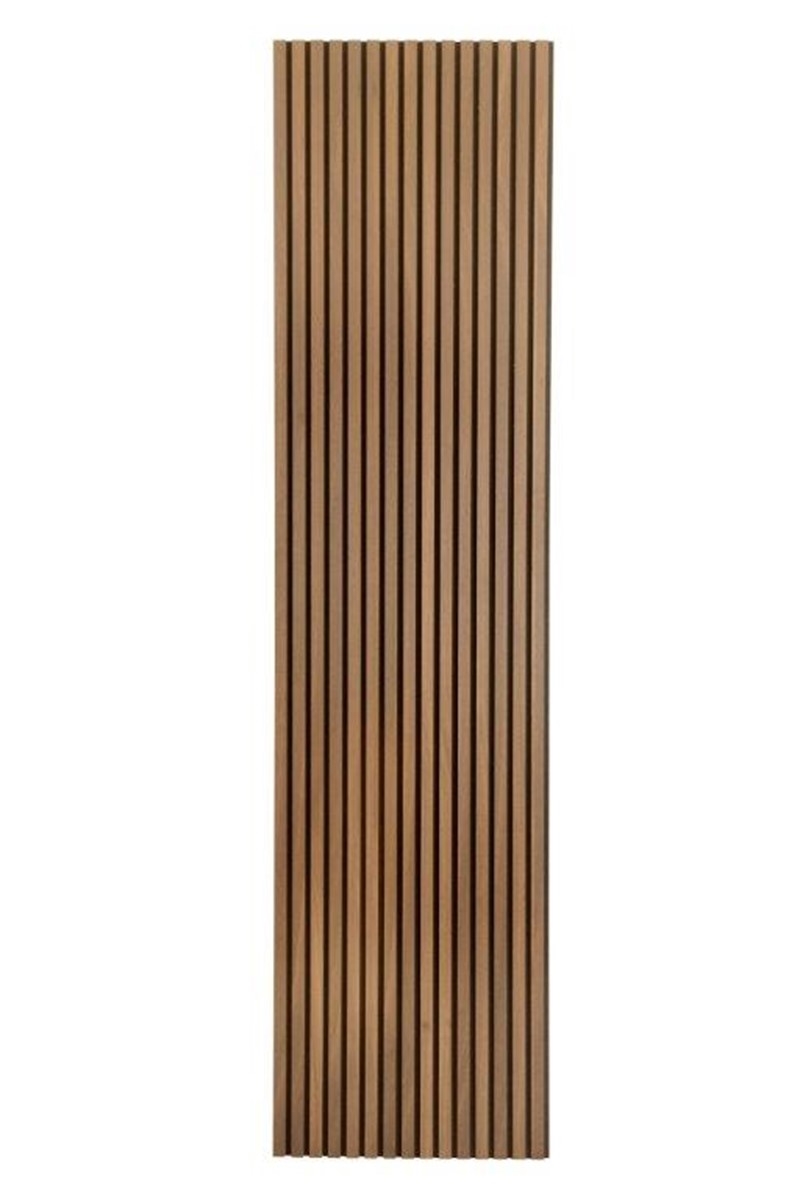 11: Akustikpanel Afslutningsliste 300 x 2,7 x 2,0 cm Amerikansk Valnød Ubehandlet