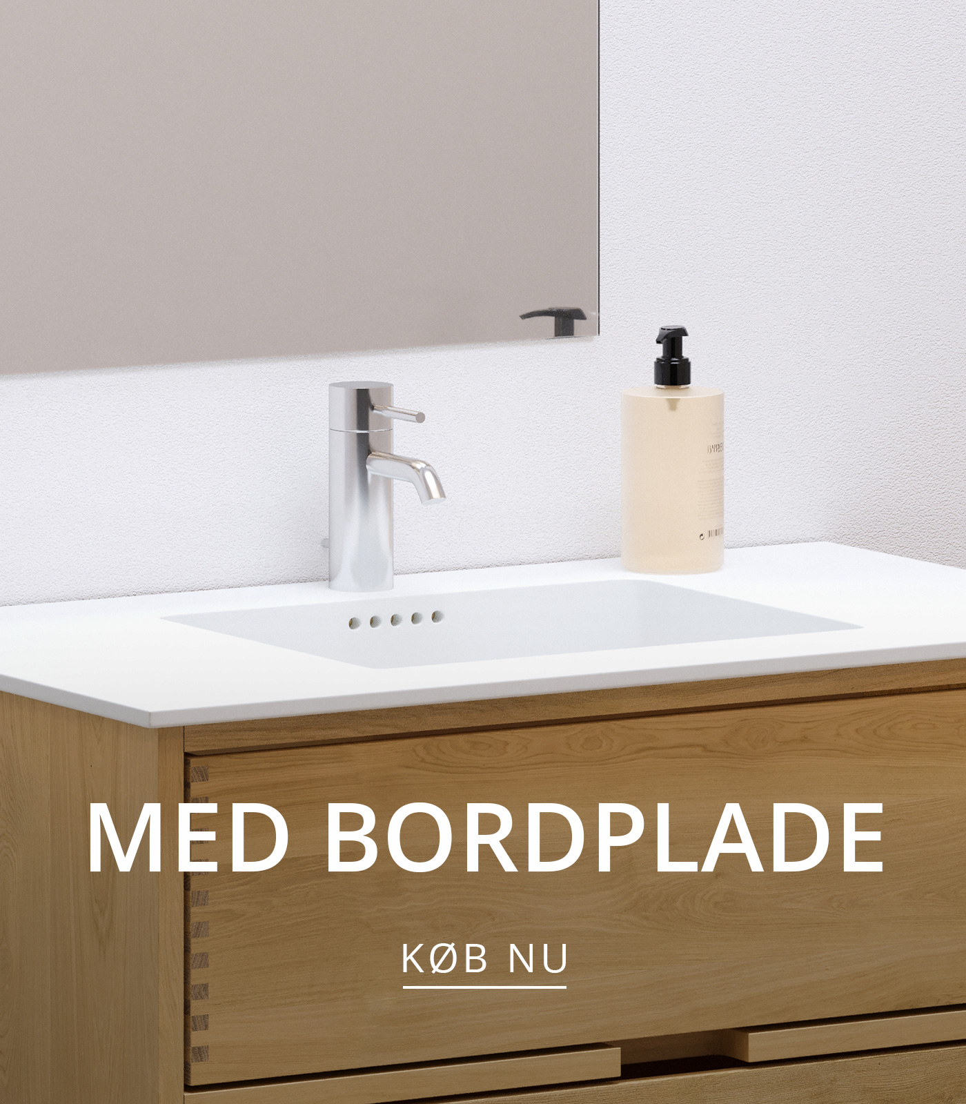 Snedker badmøbler med Solid Surface