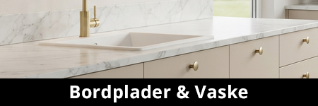 Bordplader og Vaske
