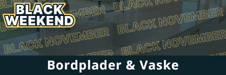 Bordplader og Vaske