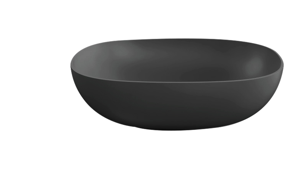 Billede af Acquaio bowle Oval 50x38,5x17 cm Grå Keramik