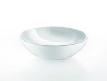 Keramik bowle vask u. overløb, Ø43x13 cm