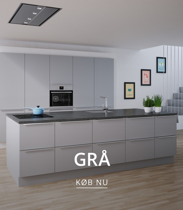 Gråt køkken