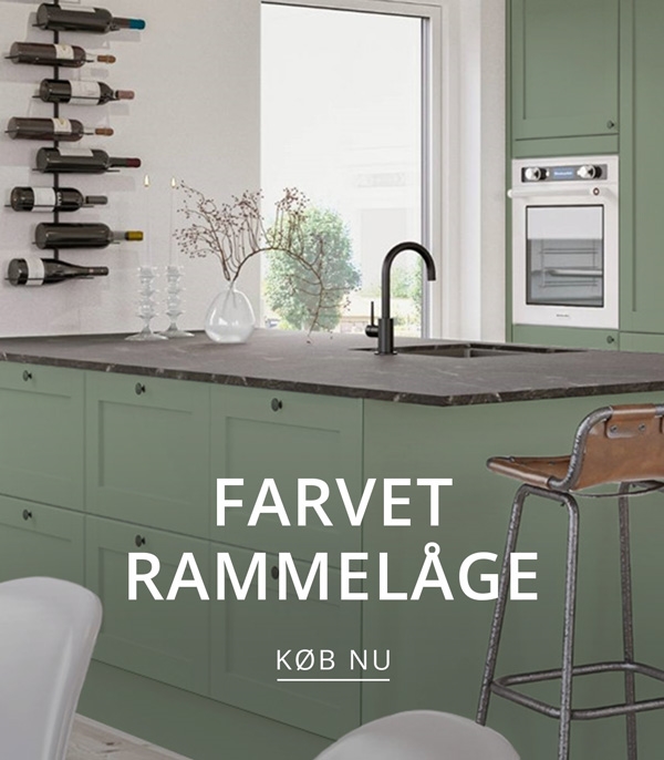 Farvede rammelåger