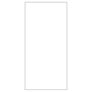 Integreret friside til lavt højskab<br>H: 124,8 cm D: 58 cm 