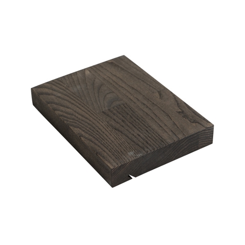 Massiv sortolieret træbordplade i kerne ask - Flydende stød - FSC® MIX70%