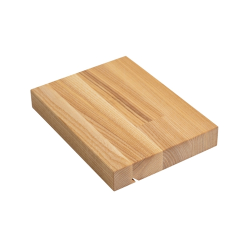Massiv klarolieret træbordplade i kerneask - Flydende stød - FSC® MIX 70%