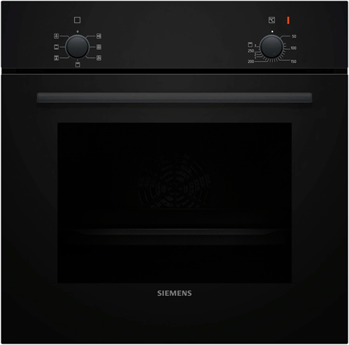 Indbygningsovn 60 x 60 cm Sort - IQ100 - Siemens HB010FBA1
