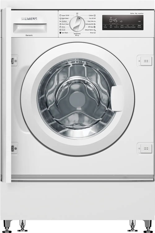 Vaskemaskine til indbygning 8 kg maks. 1400 omdr./min. - Siemens iQ700 - WI14W542EU