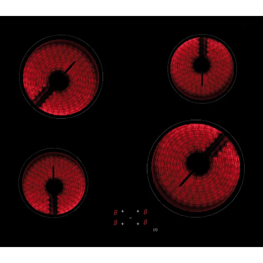 Witt Classic-EHP60 keramisk kogeplade sort