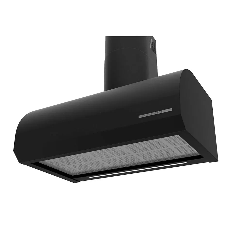 Witt Massive 90 B Væghængt emhætte Sort