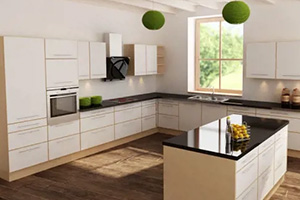 Køkkenskabe - White/Oak Line