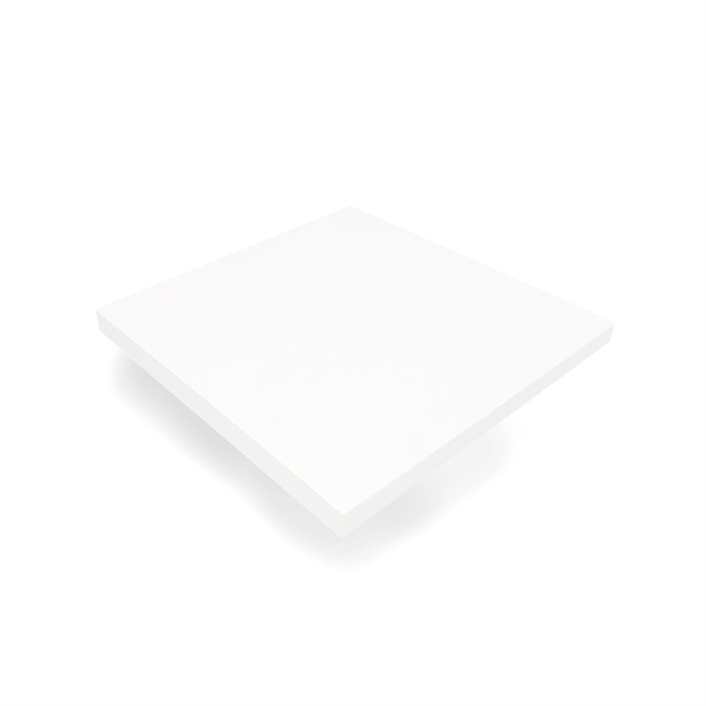 Kompaktlaminat Bordplade Hvid Hvid Kerne 119 Mål