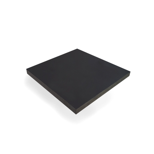 Kompaktlaminat bordplade sort fenix m/sort kerne nr. 720 