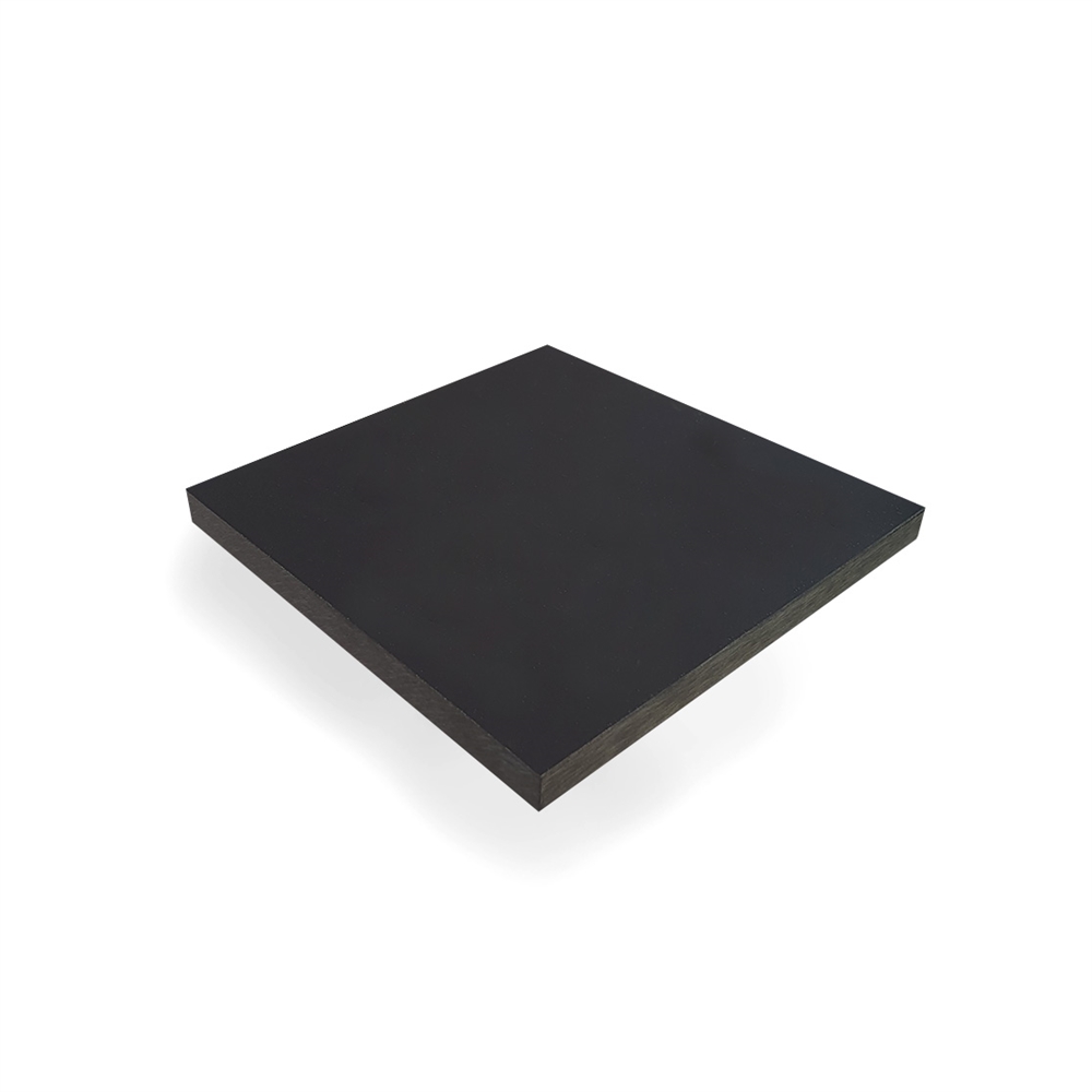 Kompaktlaminat bordplade sort fenix m/sort kerne nr. 720  på mål
