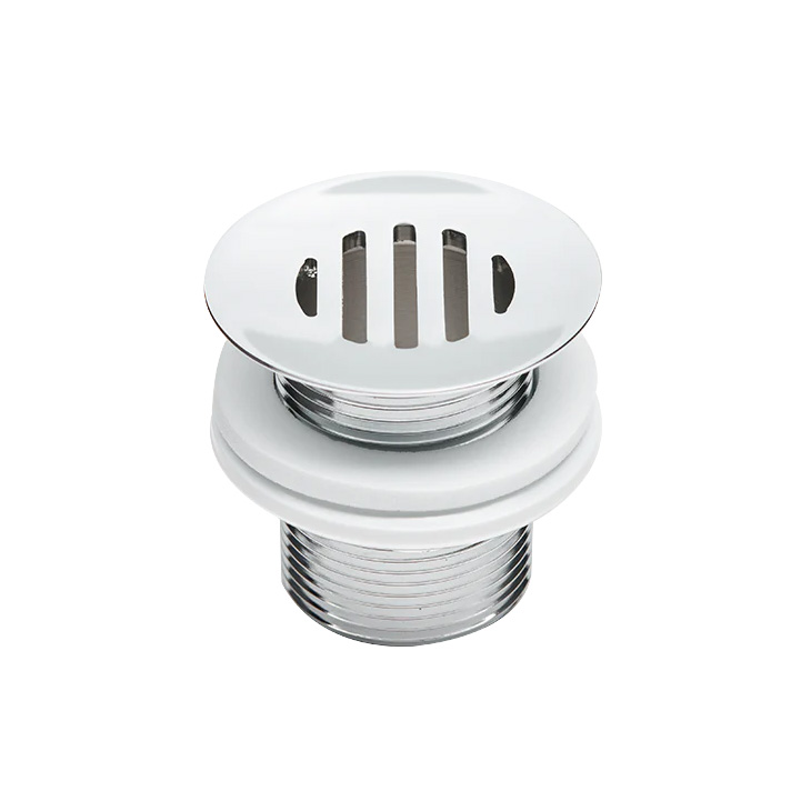 Billede af Bundventil med rist til Marmorline badbordplader - Krom