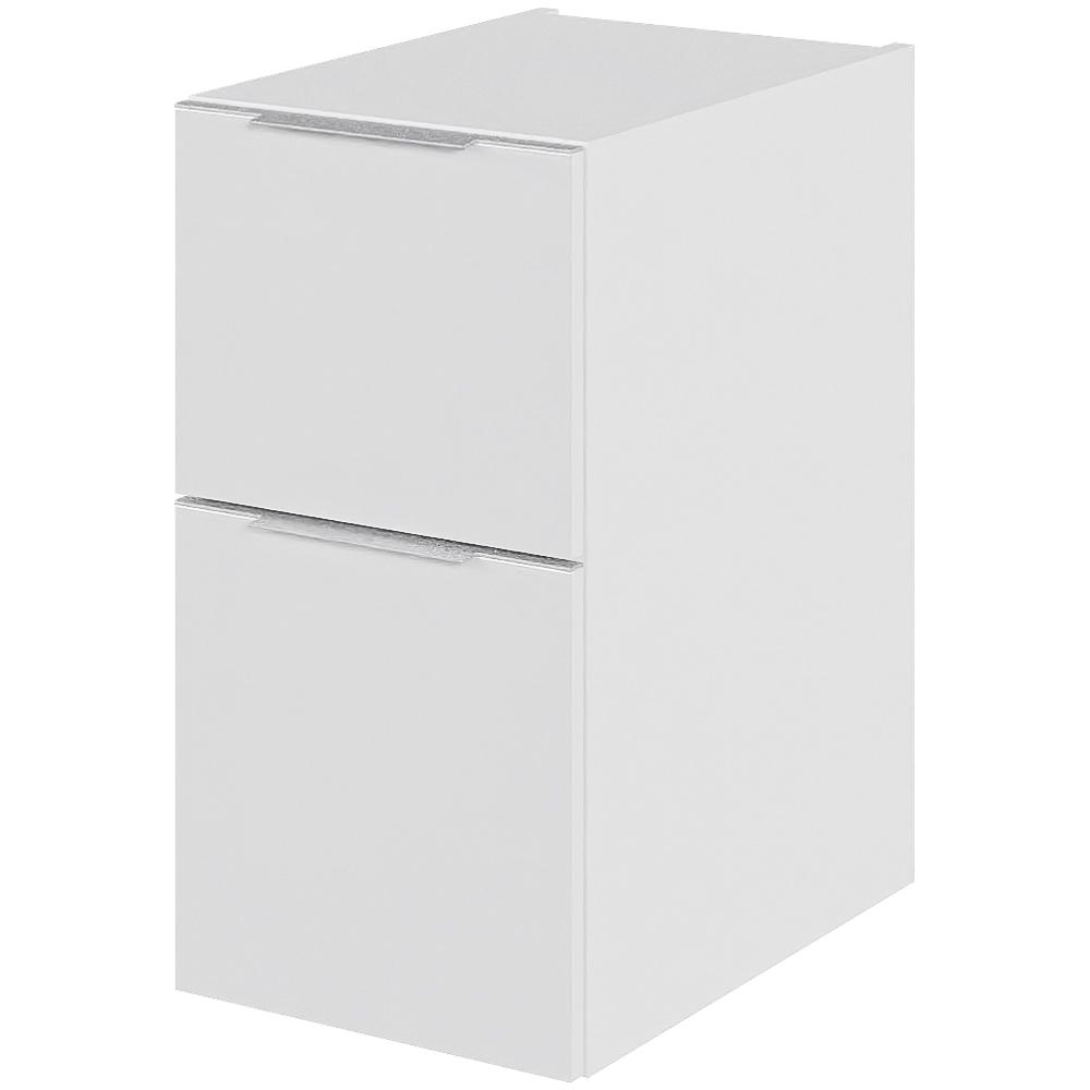 Billede af Multi-Living Bad skuffeskab i Hvid Front Paris H: 57,6 cm D: 44,5 cm - Metalforsag - Bredde: 30 cm