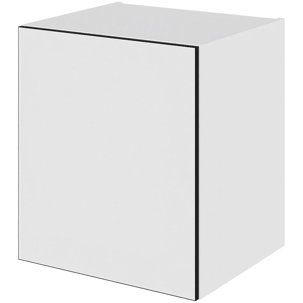 Multi Living Bad Hyldeskab I White/black Line Med 1 Låge D: 44.5 Cm Bredde: 50 Cm