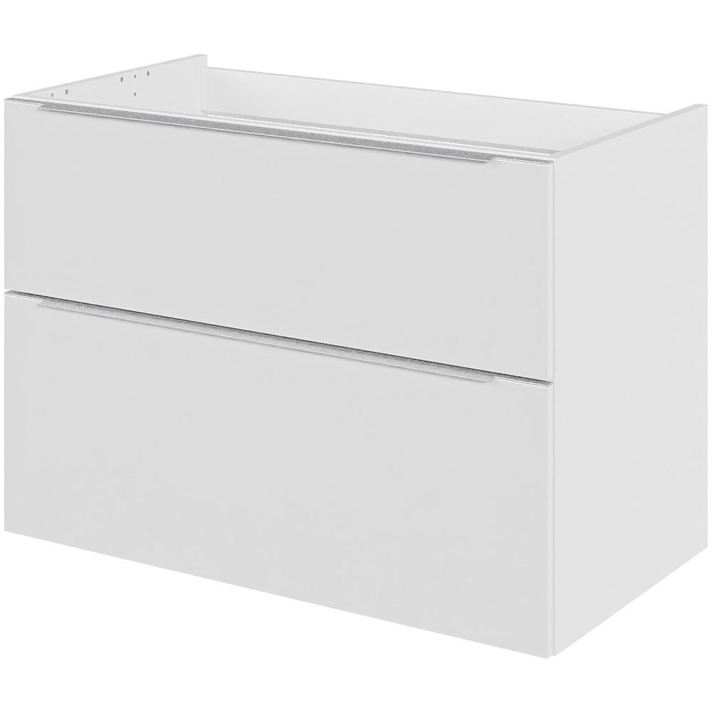 Billede af Multi-Living Bad vaskeskab i Hvid Front Paris H: 57,6 cm D: 44,5 cm - Fuldudtræk/softluk - Bredde: 80 cm