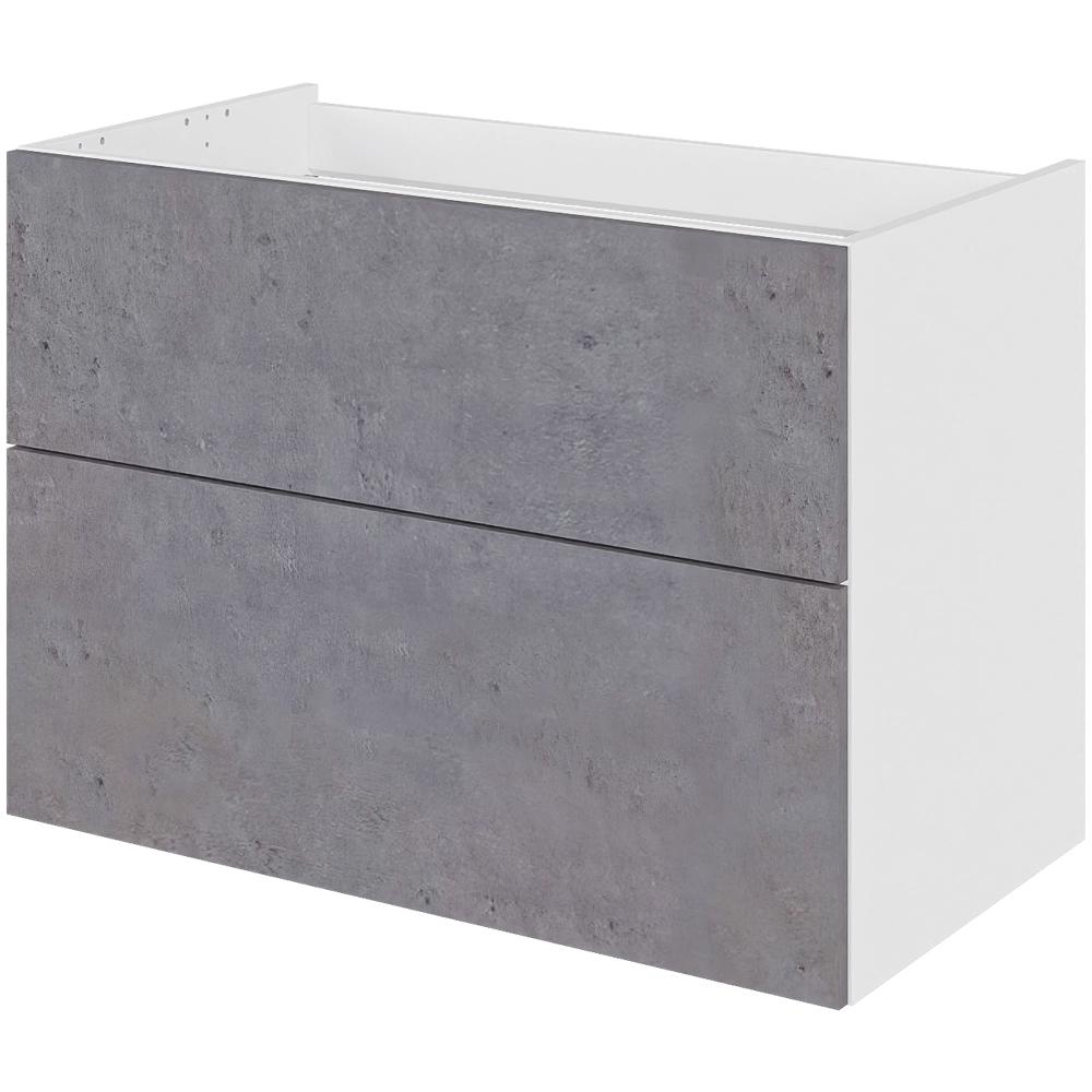 Billede af Multi-Living Bad skuffeskab i Riga H: 57,6 cm D: 44,5 cm - Metalforsag - Bredde: 80 cm