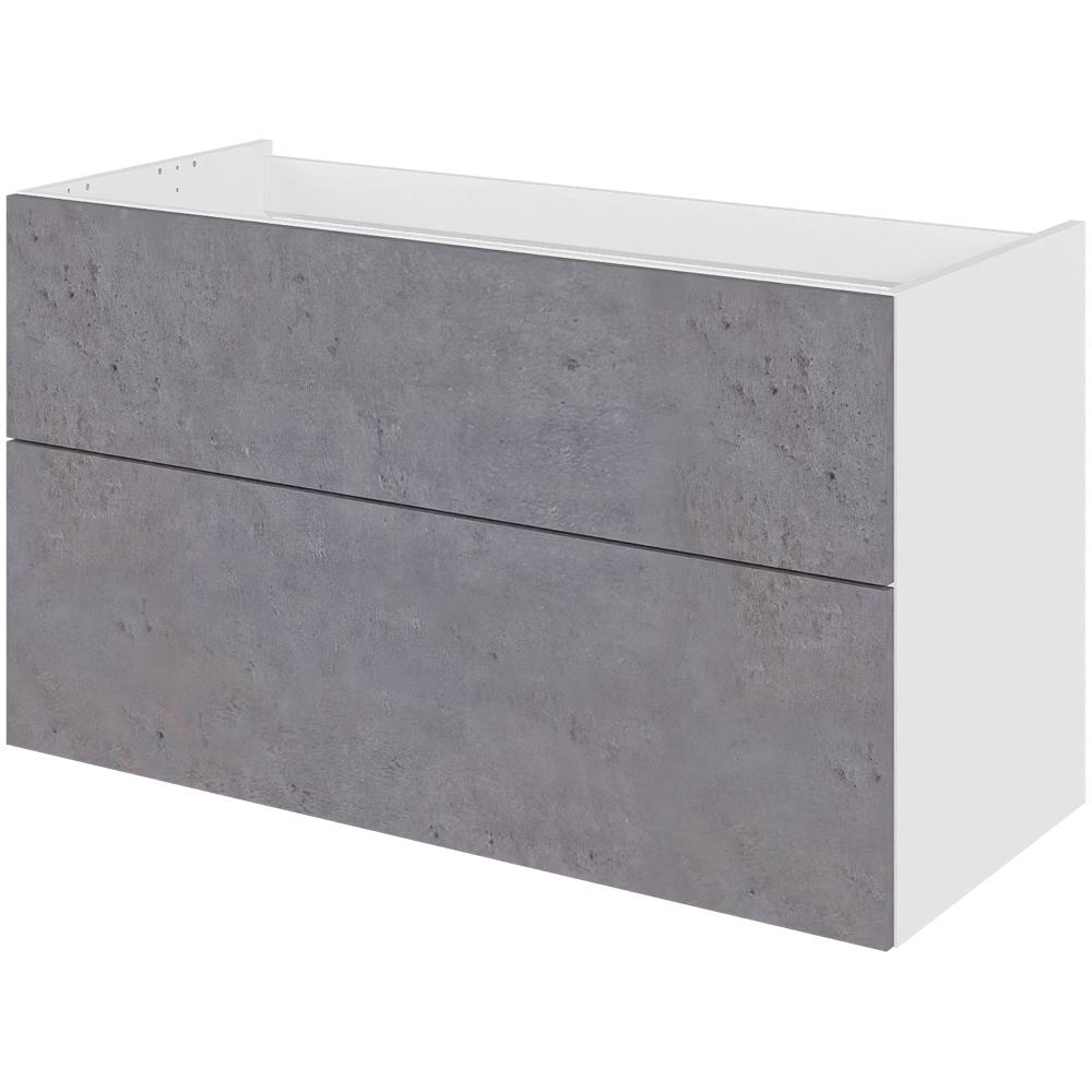 Billede af Multi-Living Bad vaskeskab i Riga H: 57,6 cm D: 44,5 cm - Fuldudtræk/softluk - Bredde: 100 cm