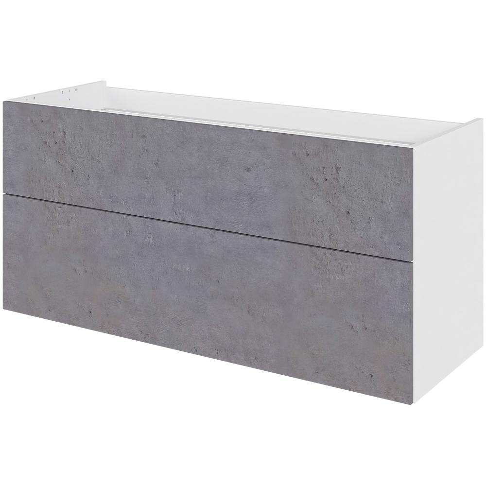 Billede af Multi-Living Bad skuffeskab i Riga H: 57,6 cm D: 44,5 cm - Metalforsag - Bredde: 120 cm