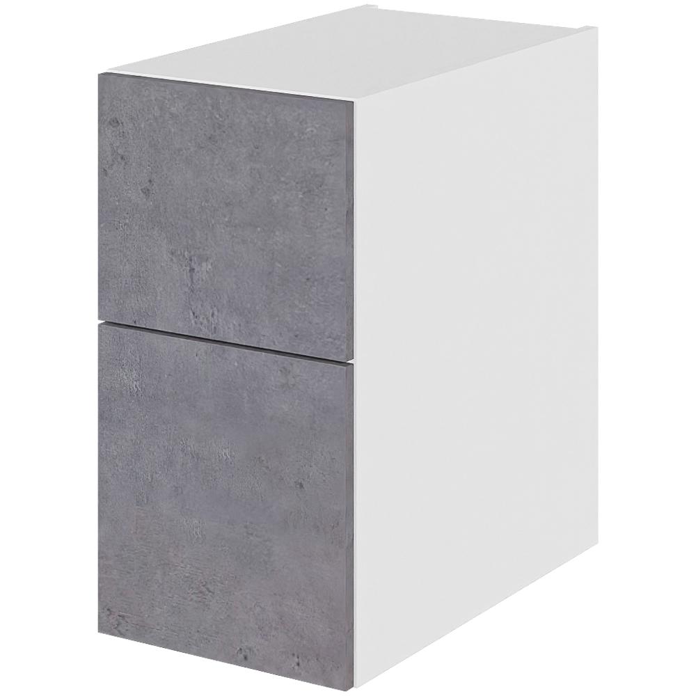 Billede af Multi-Living Bad skuffeskab i Riga H: 57,6 cm D: 51,0 cm - Fuldudtræk/softluk - Bredde: 30 cm