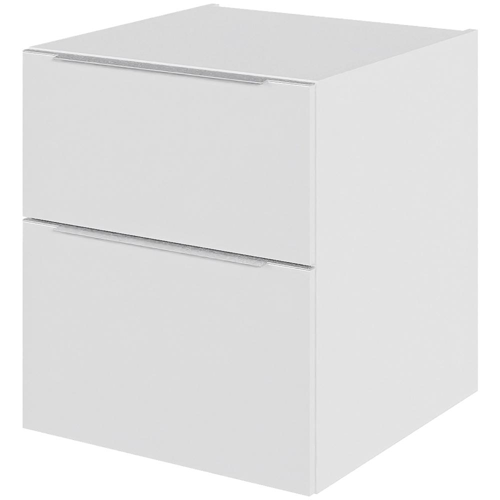 Billede af Multi-Living Bad skuffeskab i Hvid Front Paris H: 57,6 cm D: 51,0 cm - Fuldudtræk/softluk - Bredde: 50 cm