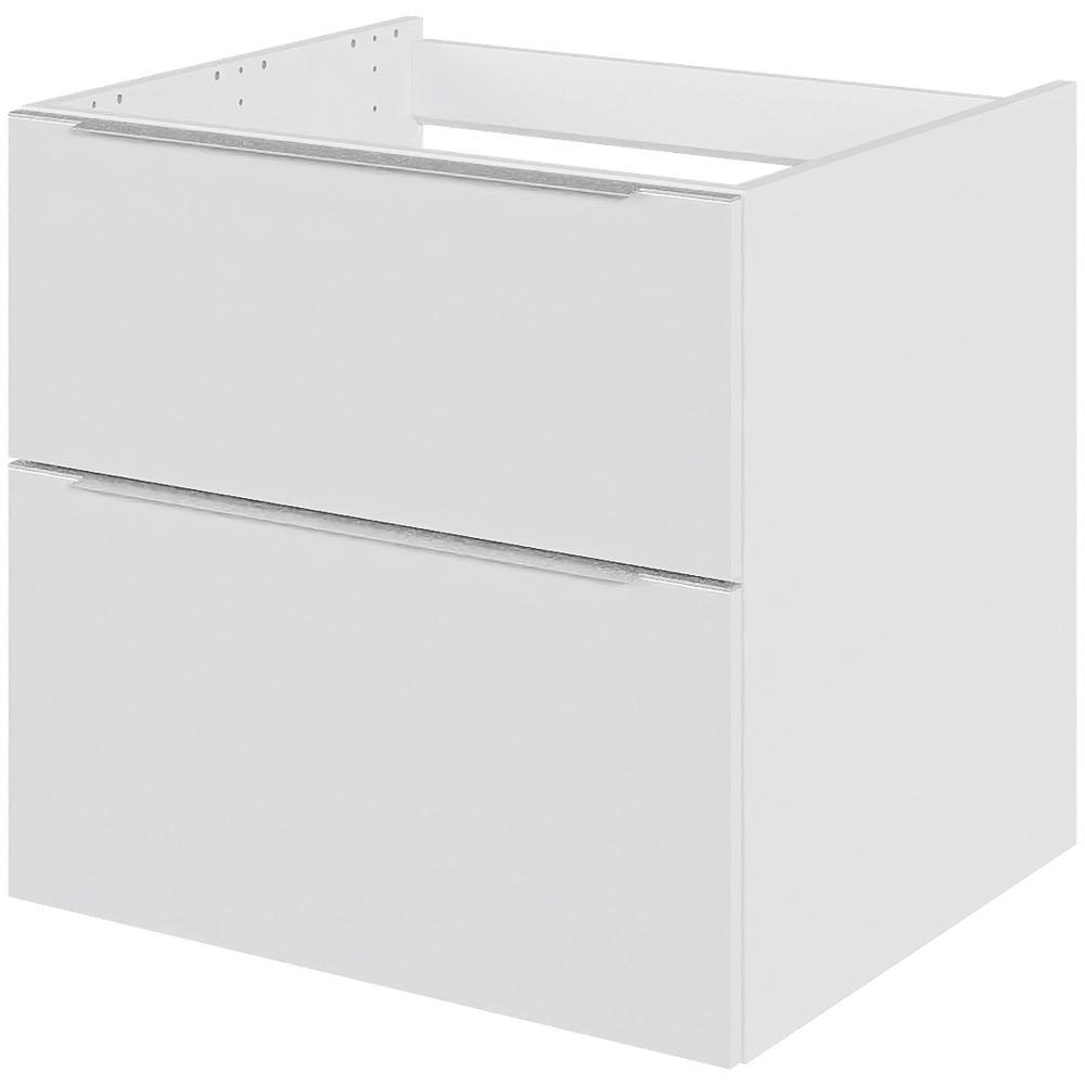 Billede af Multi-Living Bad vaskeskab i Hvid Front Paris H: 57,6 cm D: 51,0 cm - Udskæring til afløb - Bredde: 60 cm