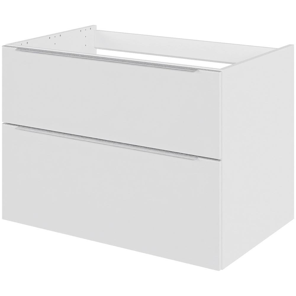 Billede af Multi-Living Bad vaskeskab i Malet Hvid Front Paris H: 57,6 cm D: 51,0 cm - Udskæring til afløb - Bredde: 80 cm