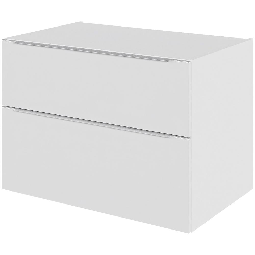 Billede af Multi-Living Bad skuffeskab i Hvid Front Paris H: 57,6 cm D: 51,0 cm - Fuldudtræk/softluk - Bredde: 80 cm